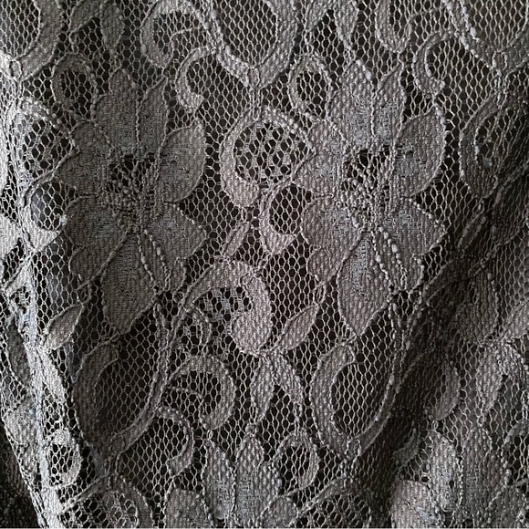 Lauren by Ralph Lauren Elegant Navy Lace Dress - Picture 5 of 10